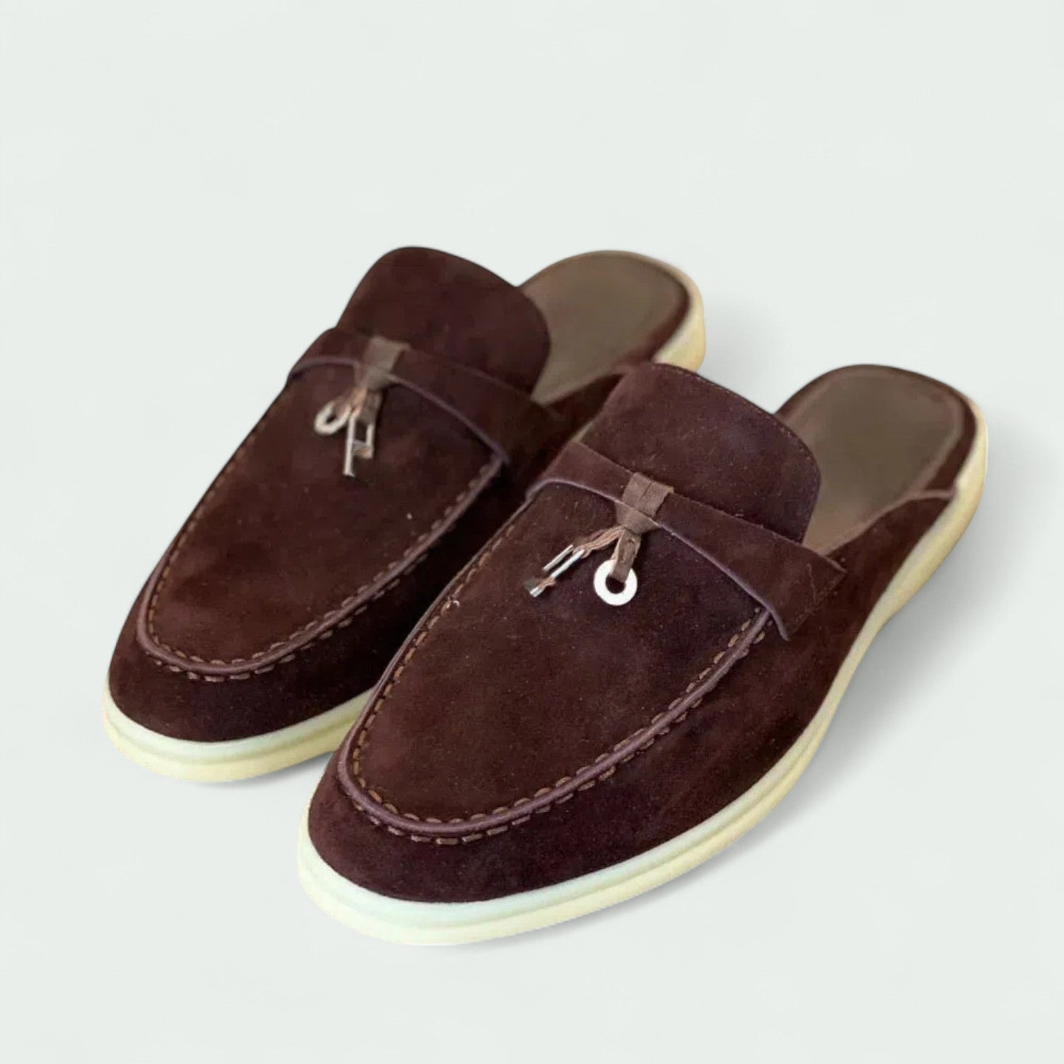 Strazoro | Women's Black Slip-On Old Money Loafers – Chic & Comfortable