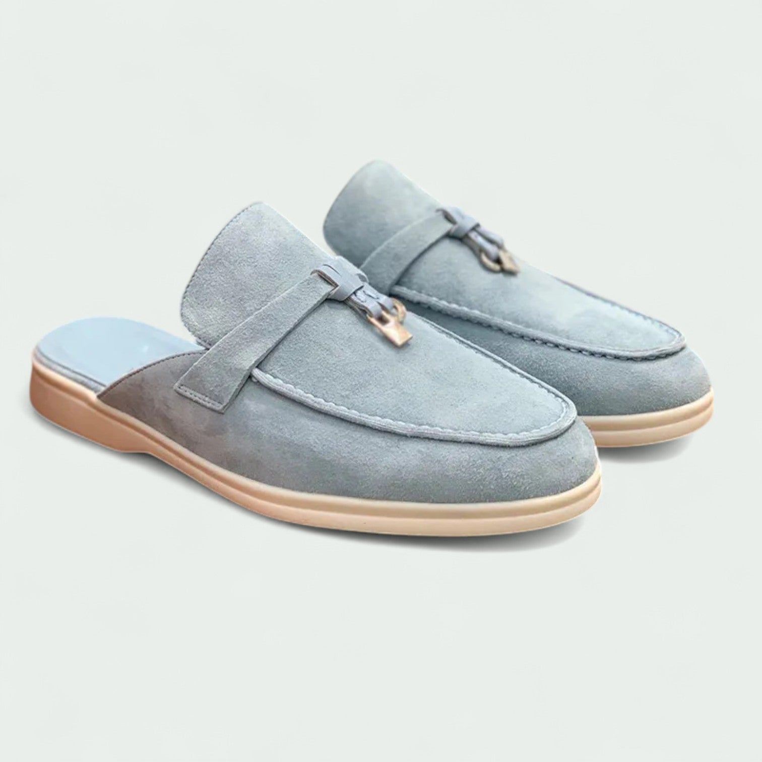 Strazoro | Women's Black Slip-On Old Money Loafers – Chic & Comfortable