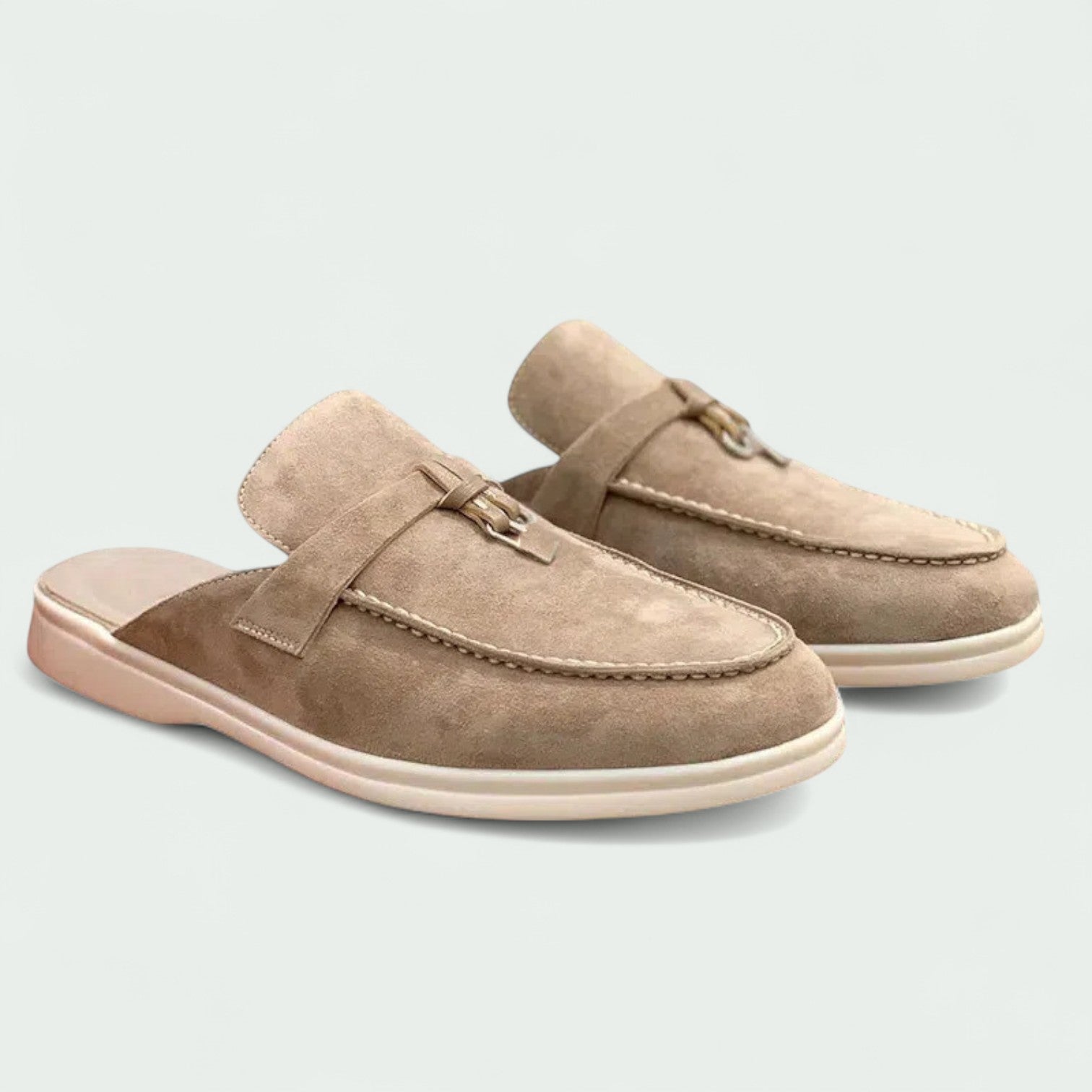 Strazoro | Women's Black Slip-On Old Money Loafers – Chic & Comfortable