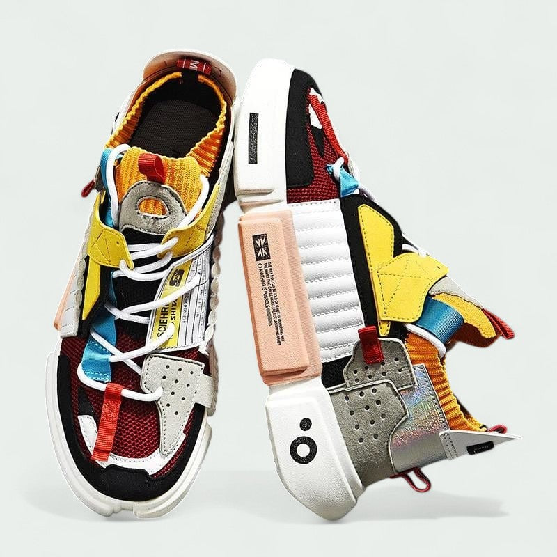 Strazoro | Breathable Sport Trainers with Cushioned Sole and Lace-up Design (Men)