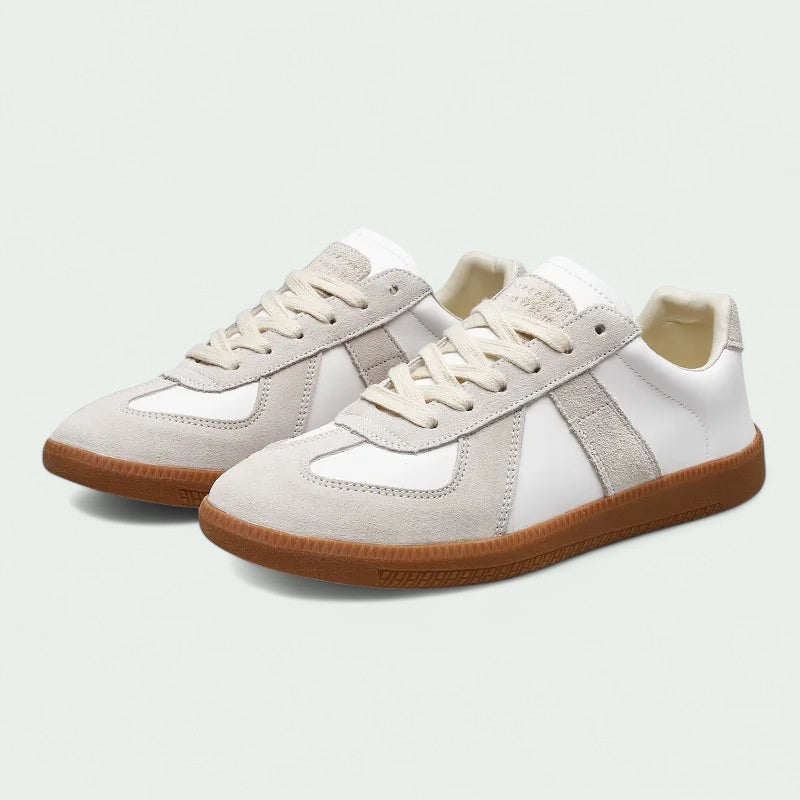 Strazoro | Men's Casual Sneakers Suede Panels Grippy Sole