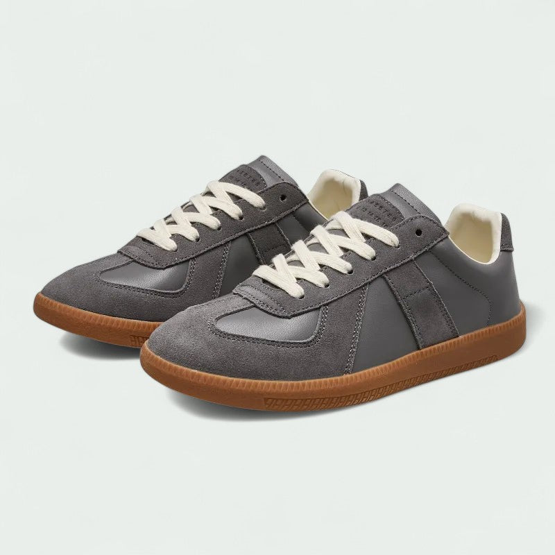 Strazoro | Men's Casual Sneakers Suede Panels Grippy Sole