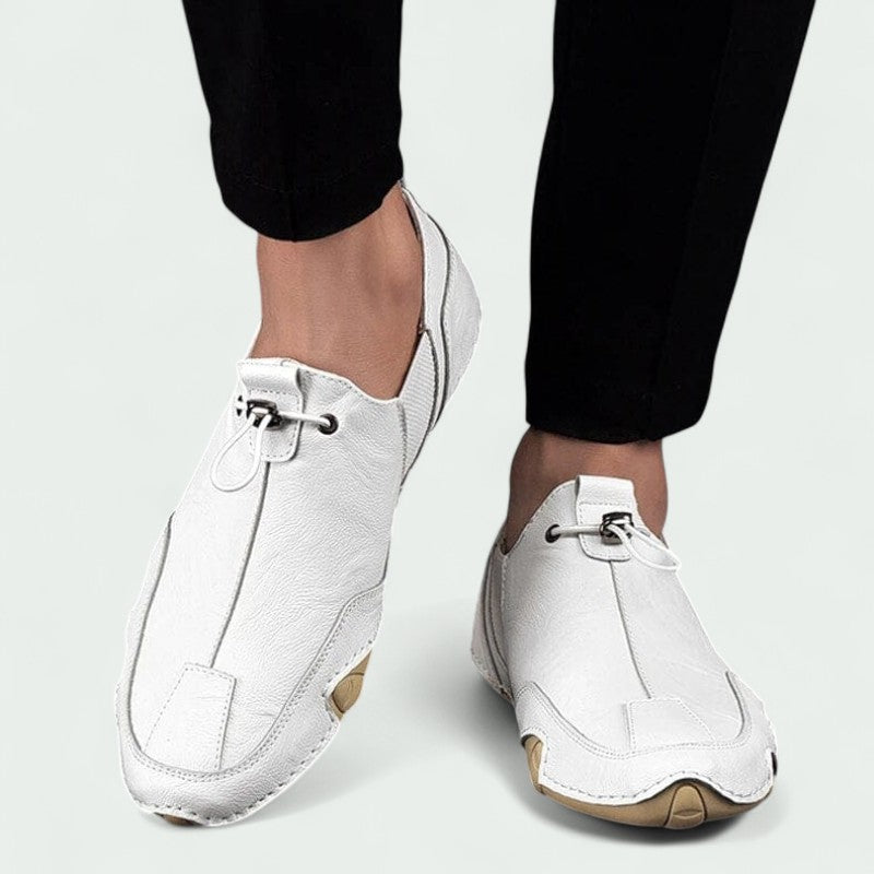Strazoro | Slip-on Loafers with Soft Sole and Breathable Side Panel (Men)