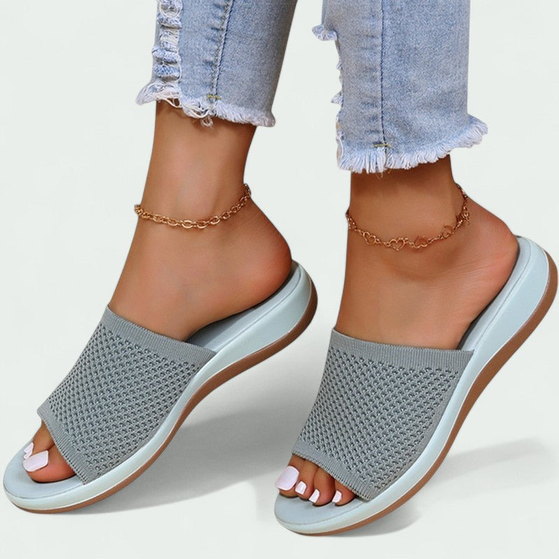 Strazoro | Women's Slip On Knit Sandals Lightweight Breathable