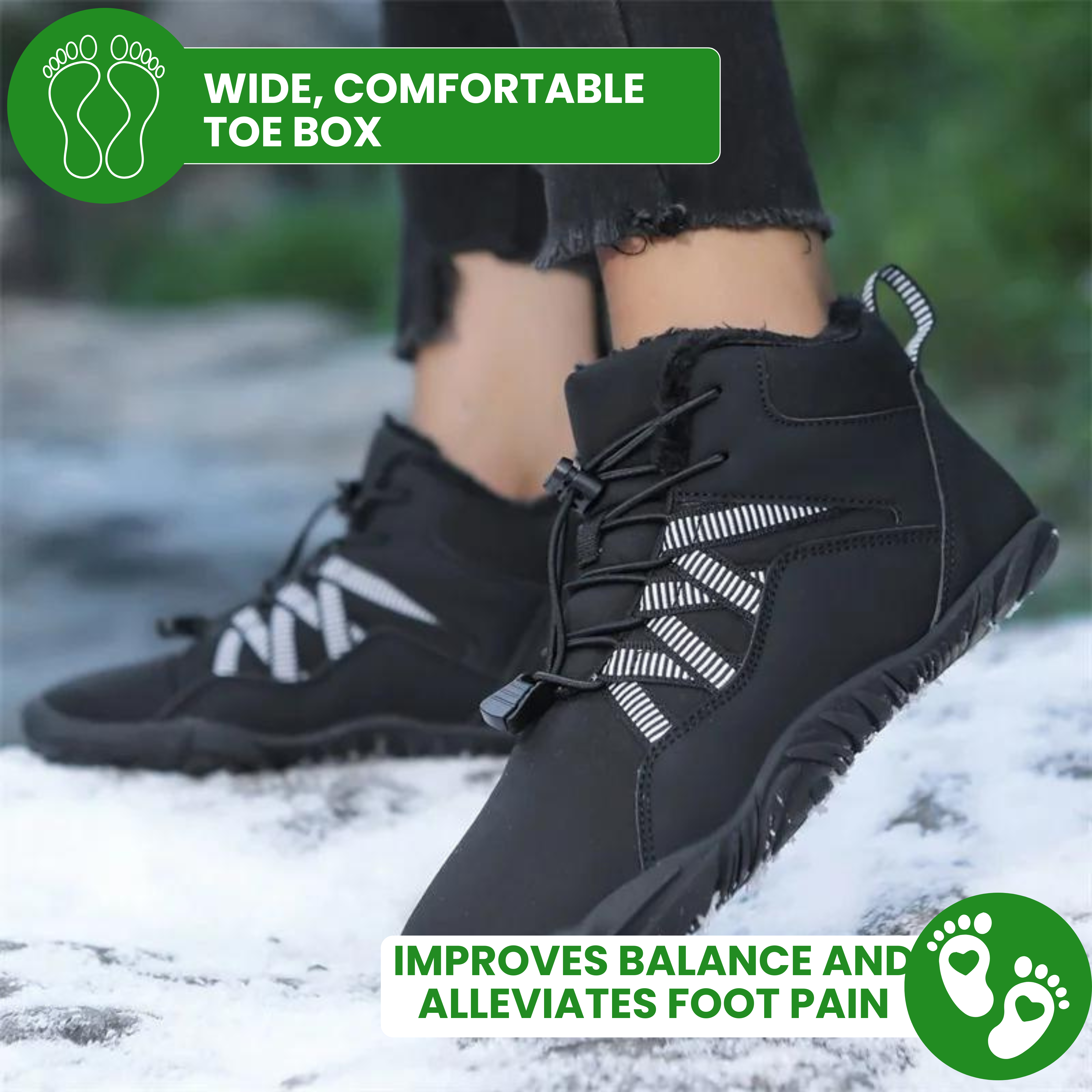 Winter 2.0 | Healthy, Warm & Water-Resistant Barefoot Shoes (BOGO)